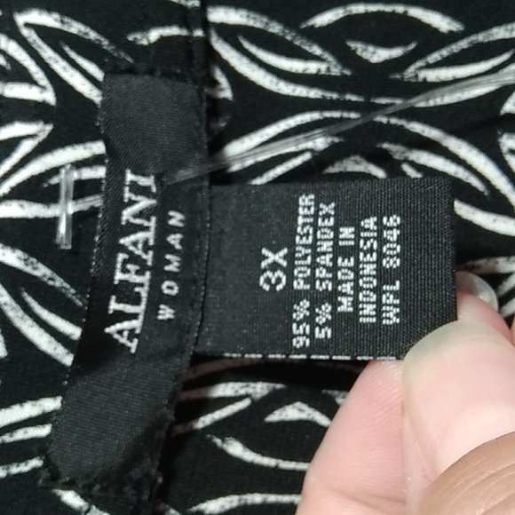 NWOT Alfani Woman Classy Career Blouse Sz.3X - Picture 5 of 10
